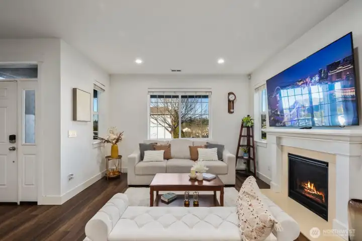 Luxurious LVP flooring throughout