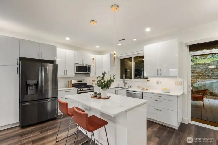 Stainless steel appliances