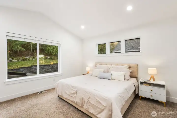 Easily fits a king size bed