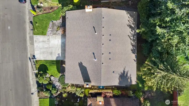Ariel view of your roof!