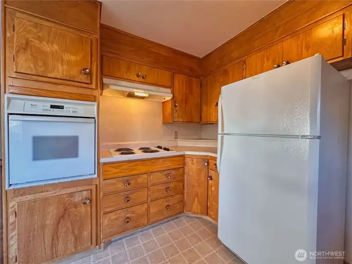 Retro kitchen full of charm