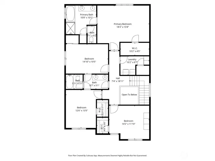 Floor plan - second floor
