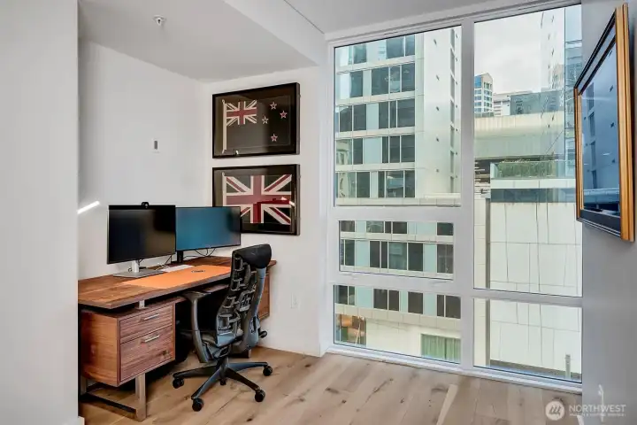 Perfect spot for home office or dining area.