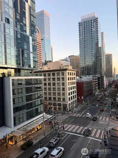 View from balcony of unit