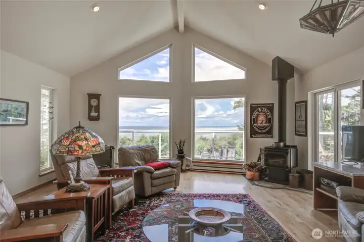 Watch the views and sky change throughout the day and seasons.