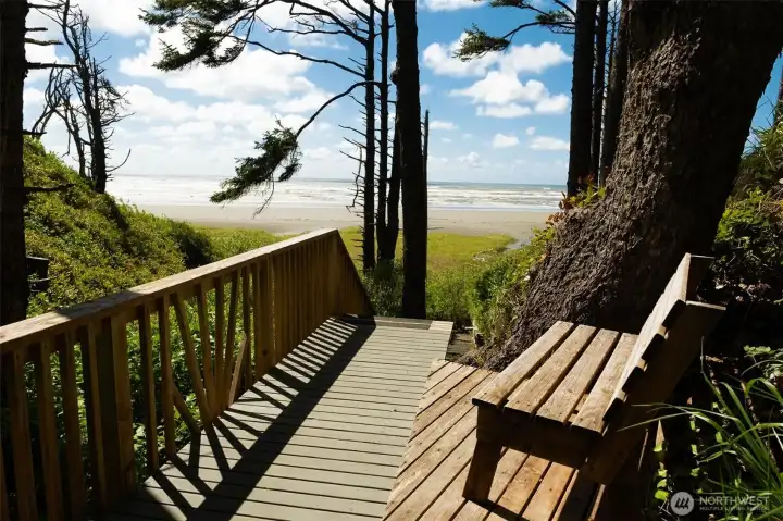 And here's the grand finale!  Miles of beach to walk or just pop over to Seabrook for dinner and ice cream!