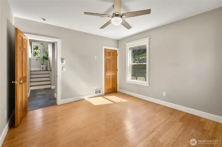 Main floor bedroom