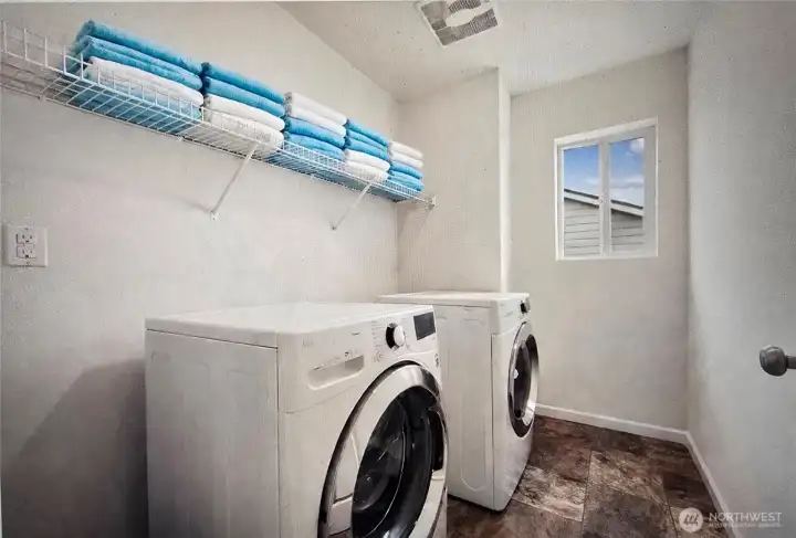 Upper Level Laundry Room