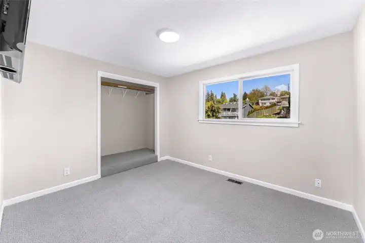 Bedroom 1 - new carpet, never been used and fresh coat
