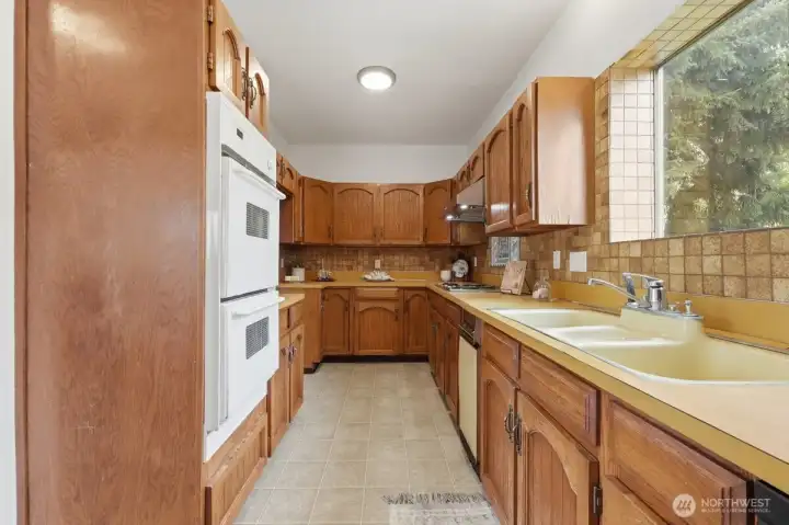 Kitchen With Double Oven