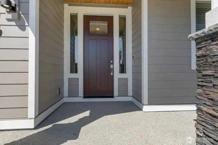 Large entry door