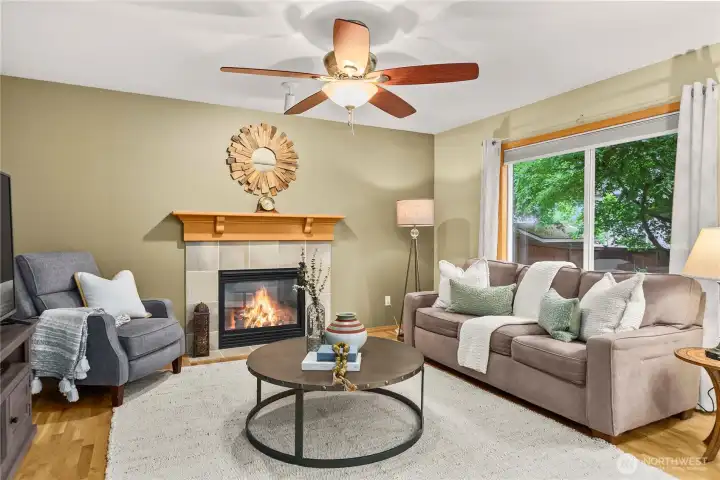 Neutral paint tones provide a versatile backdrop, making it easy to personalize the space to your style.