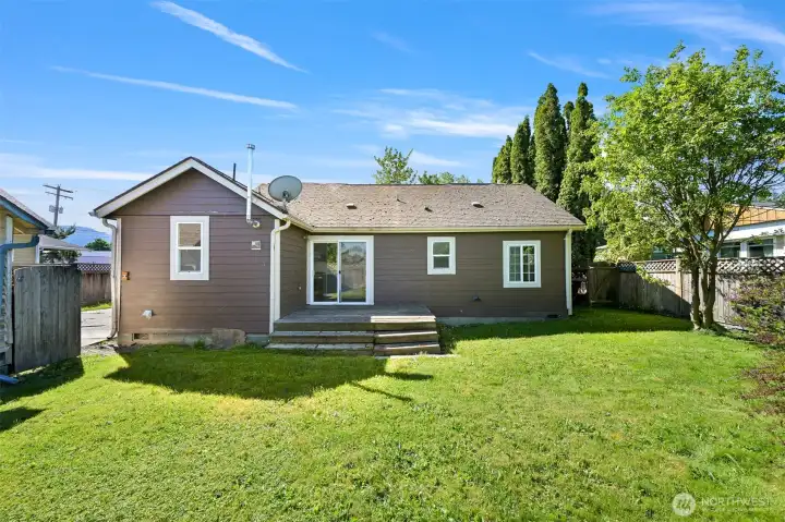 Back of home