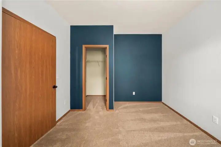 Additional bedroom with walk-in closet.