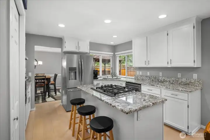 Kitchen space from a different angle.