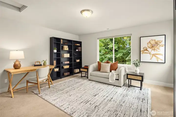 Upstairs Rec Room or 5th Bedroom