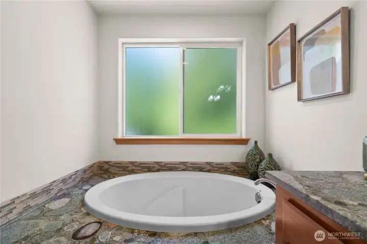 Garden tub Garden tub