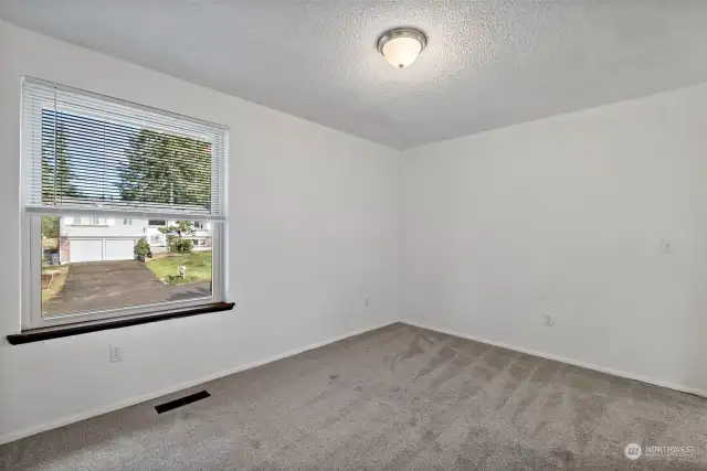 Bedroom #2 with lots of natural light.