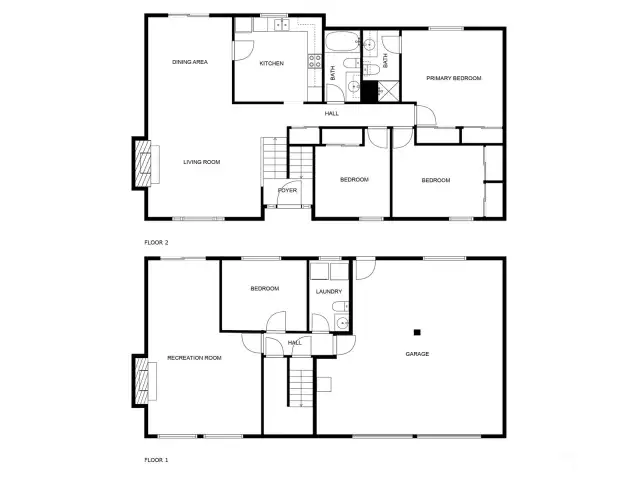 Whole house diagram.