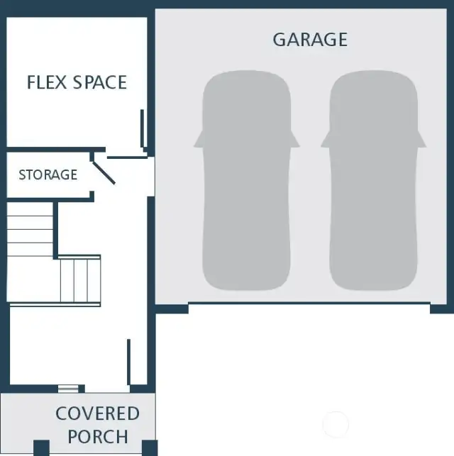 Image is a rendering photographs are for illustrative purposes only. Features, finishes, interior/exterior colors, landscaping and floorplan shown may vary from actual homes built.