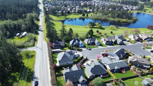 Tranquil living near the golf course.