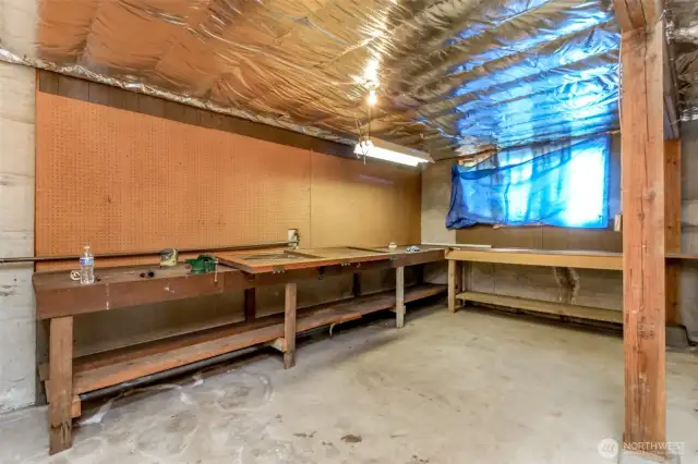 2nd room in unfinished basement
