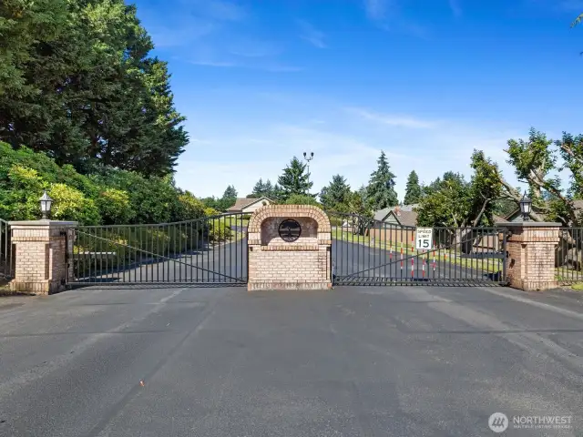 Gated entry