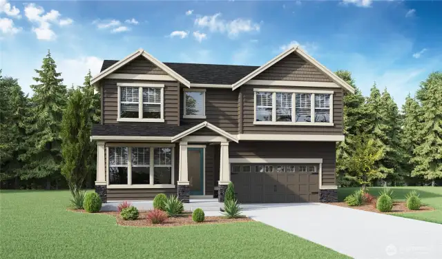 Rendering is representational only. Actual colors and finishes may vary. See site agent for details.