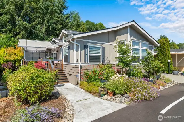 Prime lot in the park! Situated along the private greenbelt area.