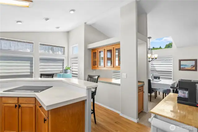 Great flowing floor plan.
