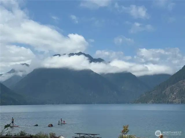 Just a minute walk from the cabin!