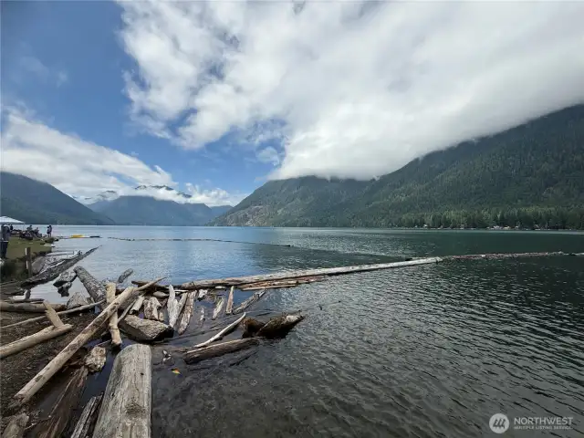 Another stunning view of park at Lake Cushman!