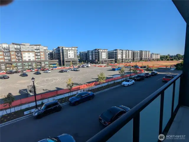 View to SE from 305 balcony