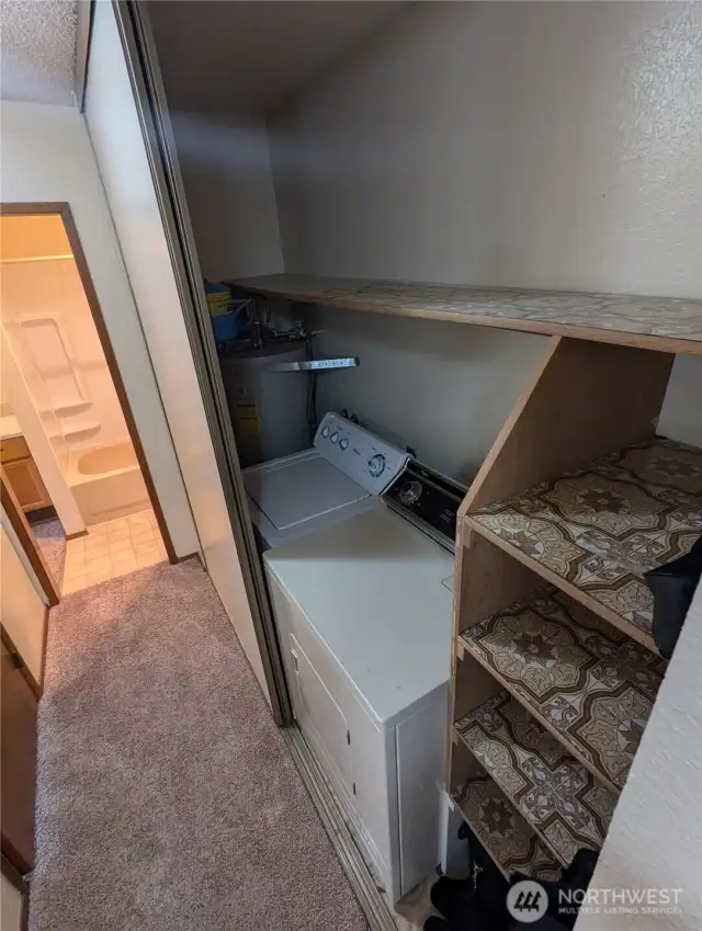 Washer & dryer stay!