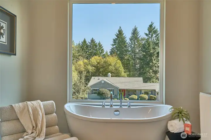 This photo is of the model home.