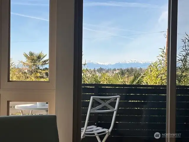 View from the living room couch!