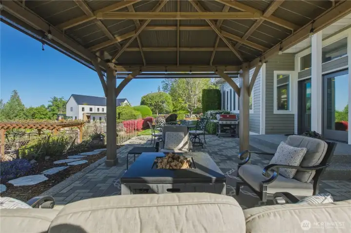 Upper patio