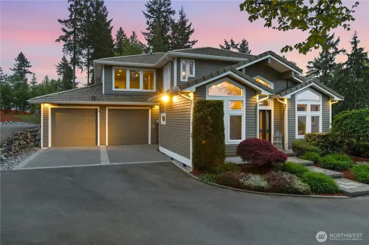 4 car drive thru garage