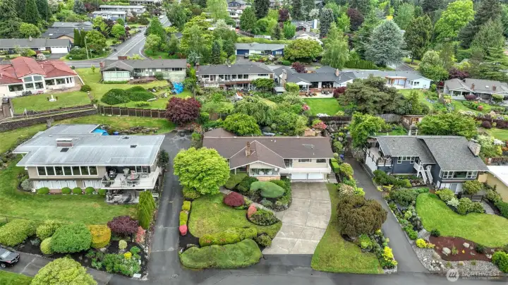 Quarter acre lot in the Uplake neighborhood in Kenmore.