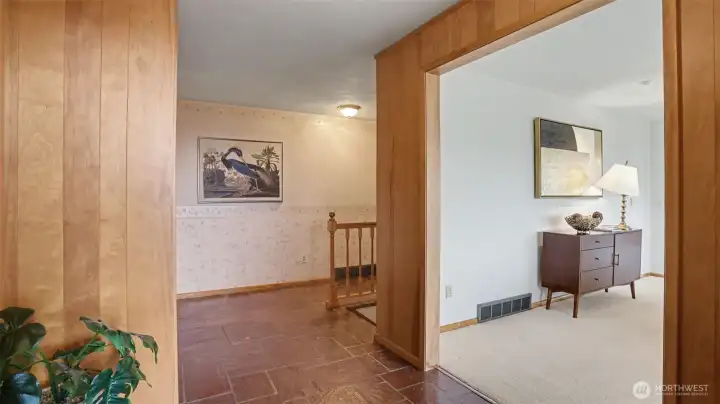 Enter into a throwback vibe the minute you walk in.
