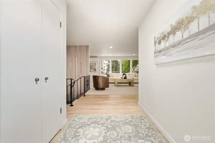 entry looking towards the living room