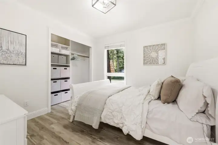 1 of 2 main floor bedrooms