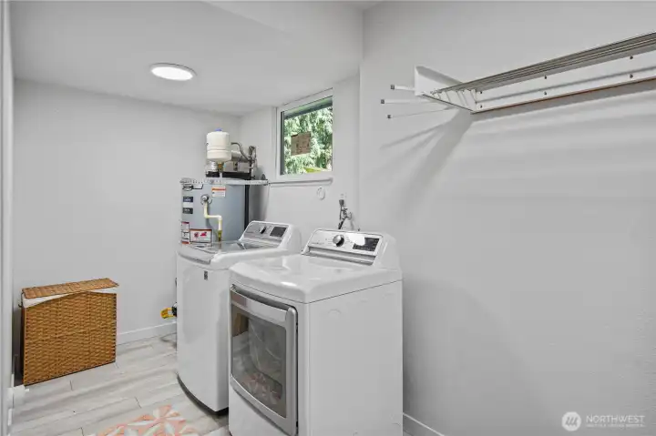 Spacious Laundry Room with space for a kitchenette
