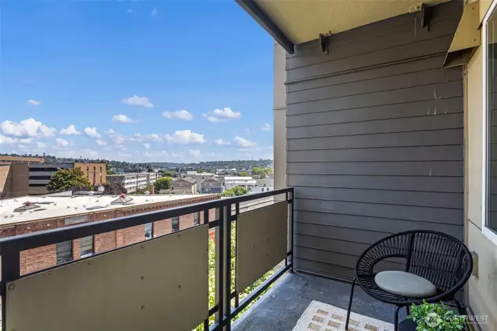 Private balcony with sweeping territorial views! Private balcony with sweeping territorial views!