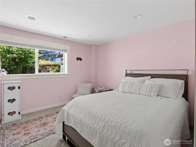 Another room,  perfect for a child's room or a charming guest space.