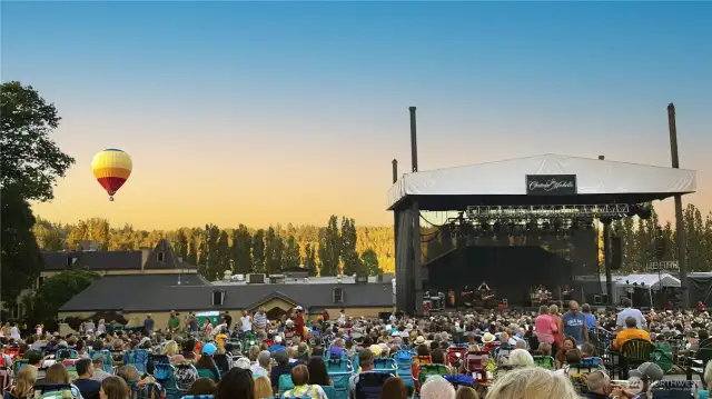 Chateau Ste. Michelle in Woodinville presents concerts by top-name artists throughout the year.