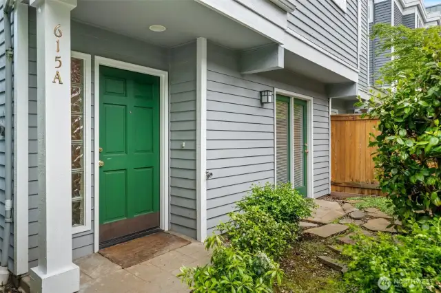 Private gated entry leads to this great townhouse on Federal Ave E!