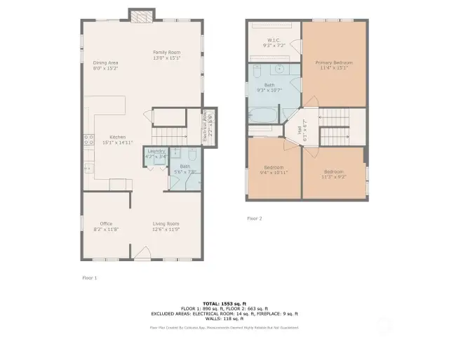 Floor Plans with dimensions