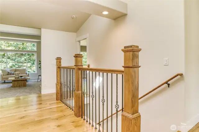 Stairs to lower level
