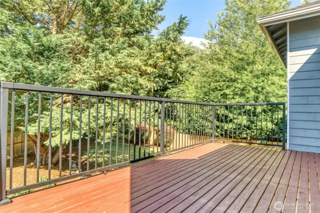 Deck off Main Floor